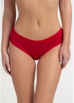 Трусы хипстеры из хлопка The Colour Pop 2607/60 red (красный)