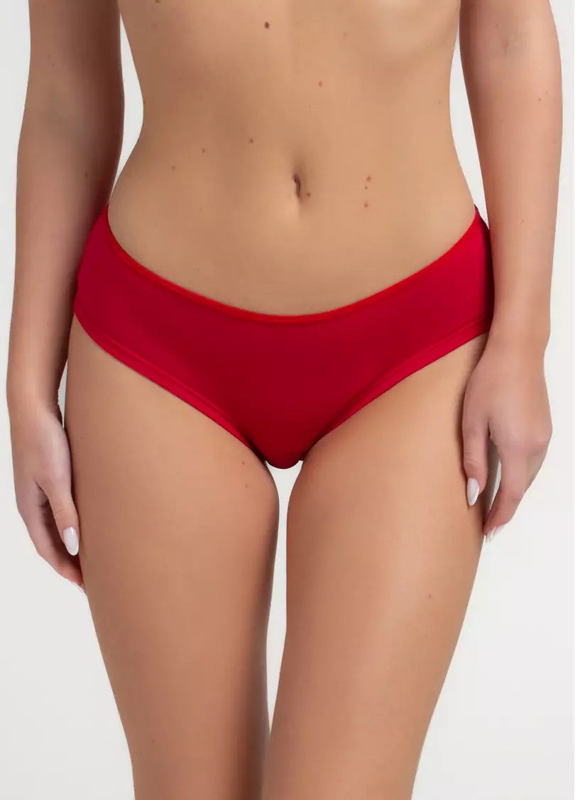 Труси хіпстери з бавовни The Colour Pop 2607/60 red (червоний)