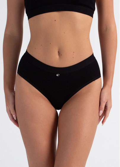 Труси сліпи бавовняні в рубчик URBAN RIB 2319/60 black (чорний) Труси сліпи бавовняні в рубчик URBAN RIB 2319/60 black (чорний)