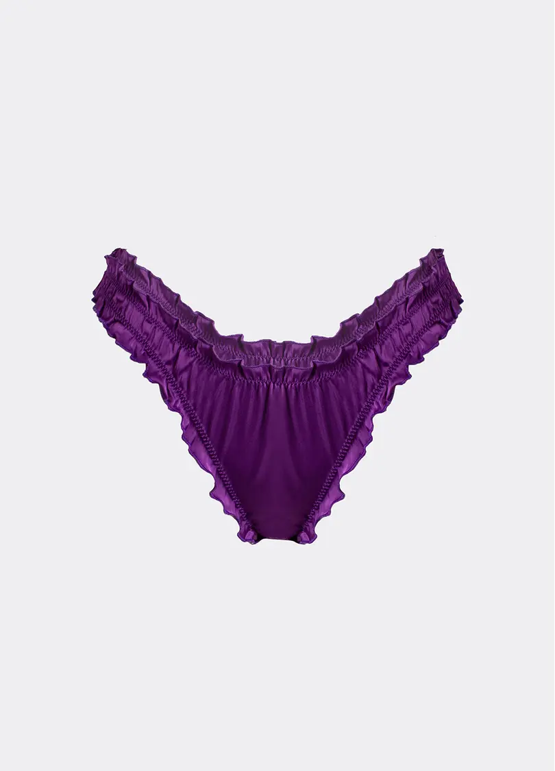Шовкові трусики MOON SILK 2701/100 Giulia (фіолетовий)