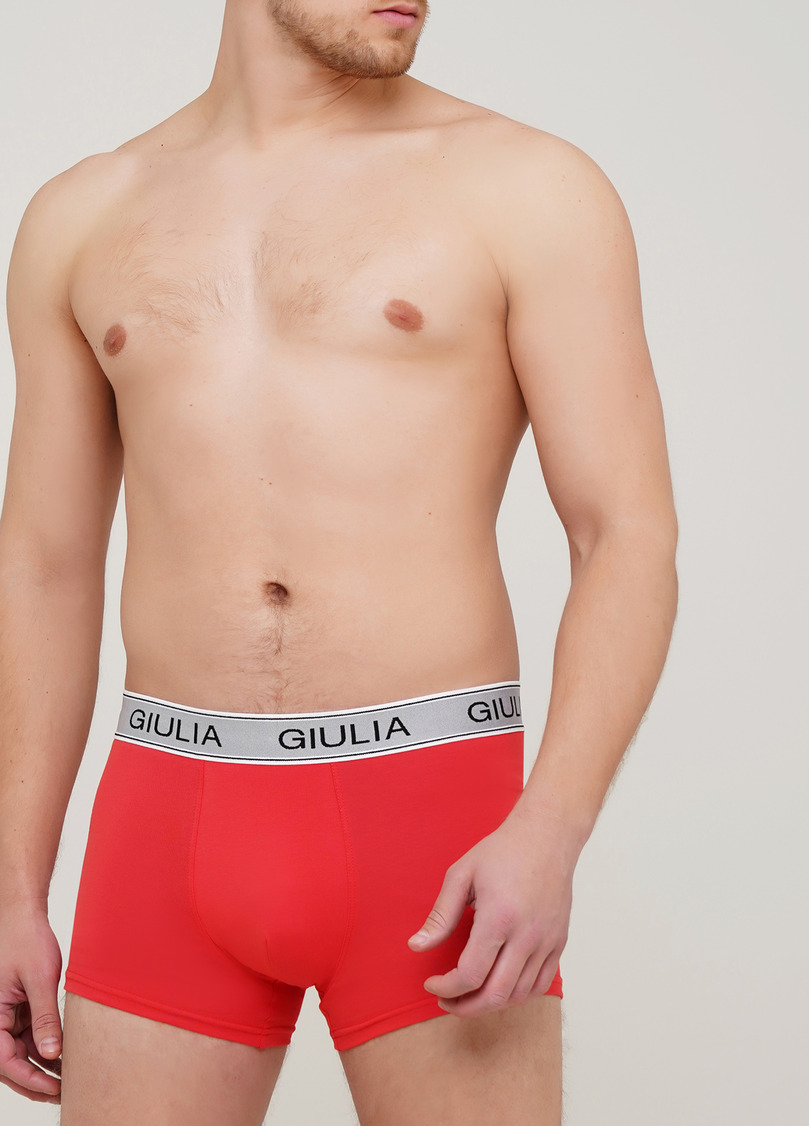 Мужские трусы боксеры хлопок 20401/60 (коралловый)