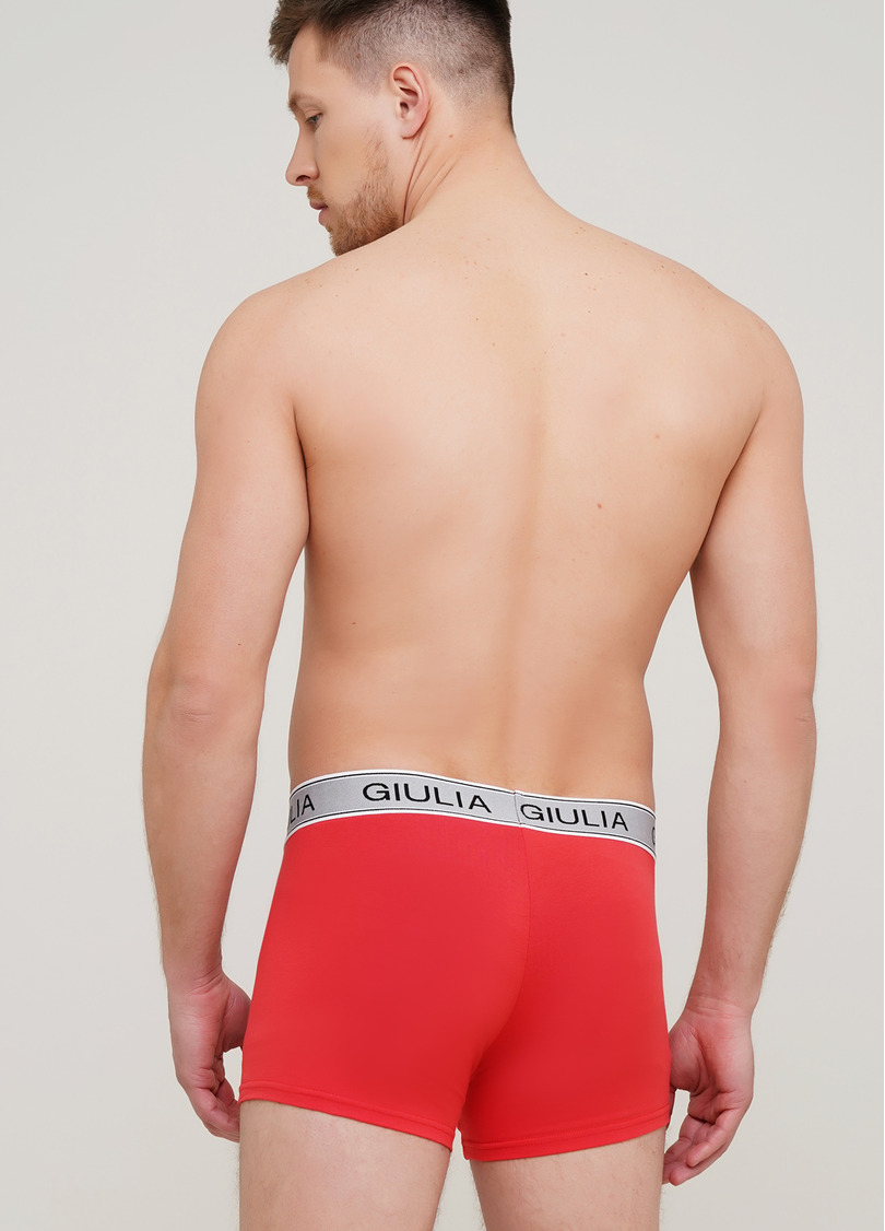 Мужские трусы боксеры хлопок 20401/60 (коралловый)