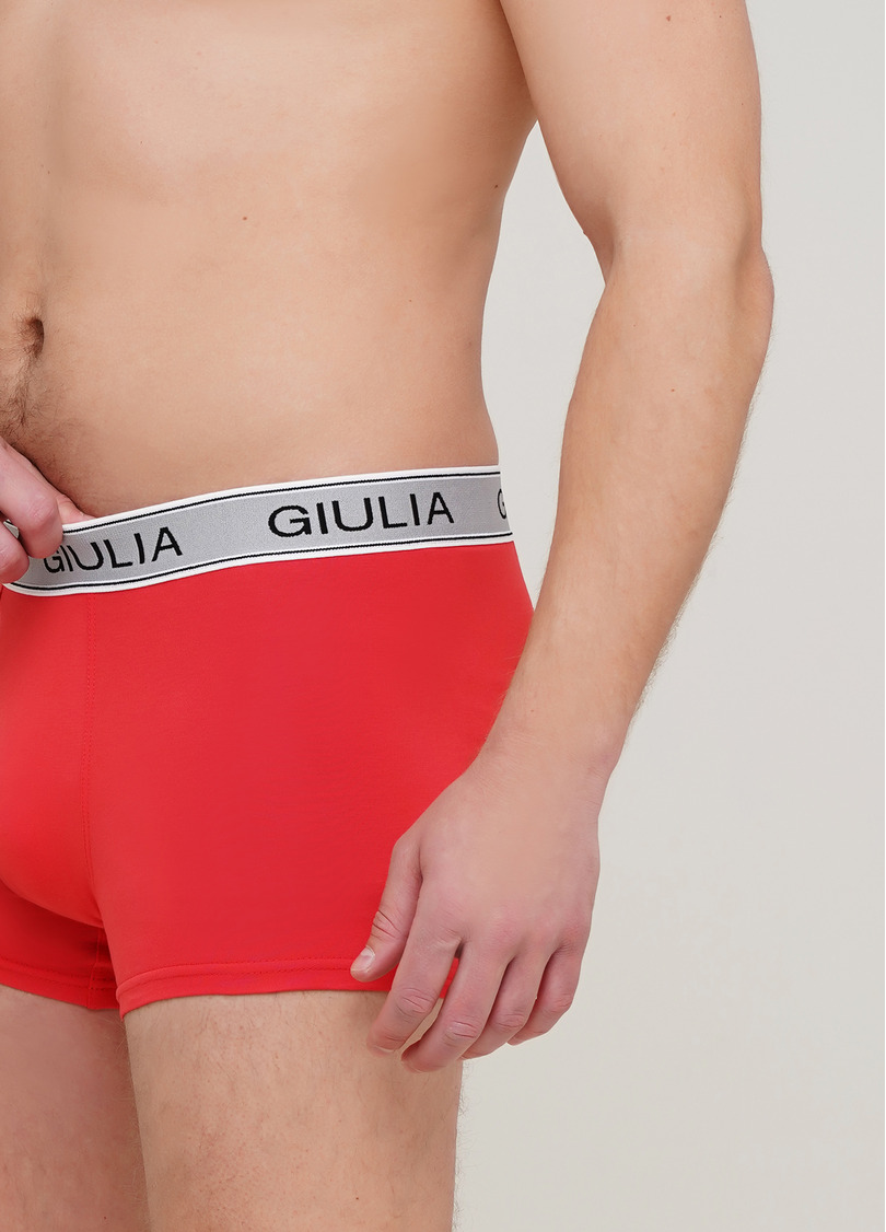 Мужские трусы боксеры хлопок 20401/60 (коралловый)