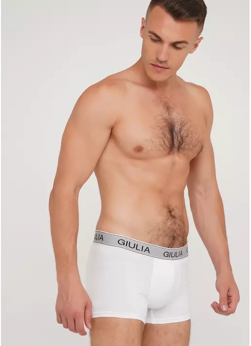 Мужские трусы боксеры хлопок 20401/60 (белый)