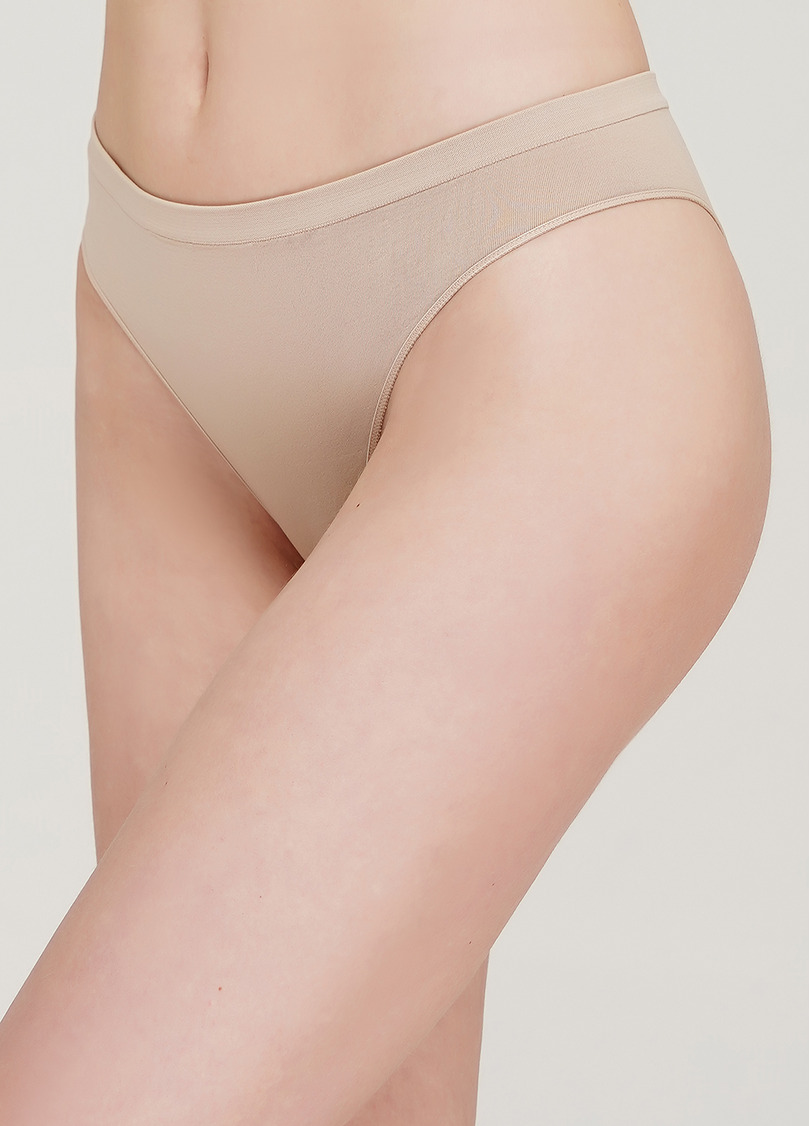 Женские трусы бразилиана BRASILIAN BRIEFS (бежевый)