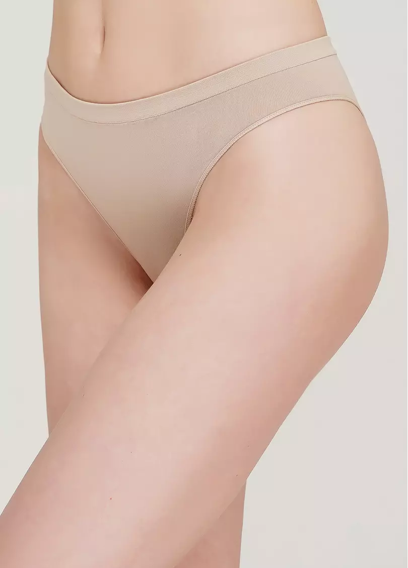 Женские трусы бразилиана BRASILIAN BRIEFS (бежевый)