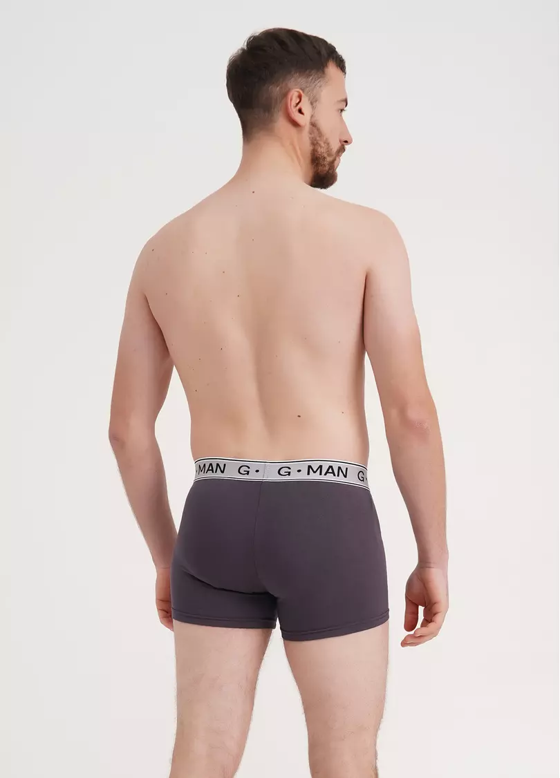 Боксери з віскози G-MAN 20401/50 grey (сірий)