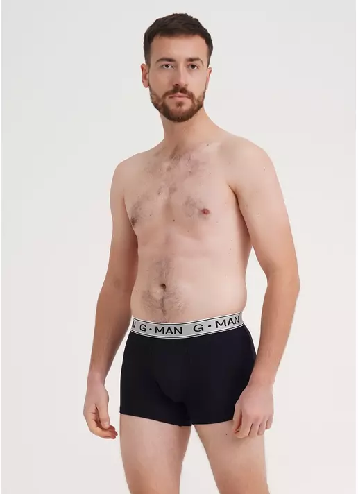 Боксеры из вискозы G-MAN 20401/50 navy (синий)