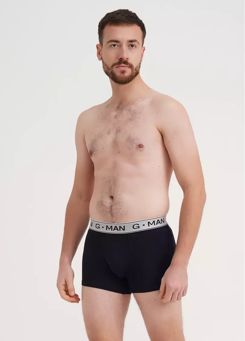 Боксери з віскози G-MAN 20401/50 navy (синій)