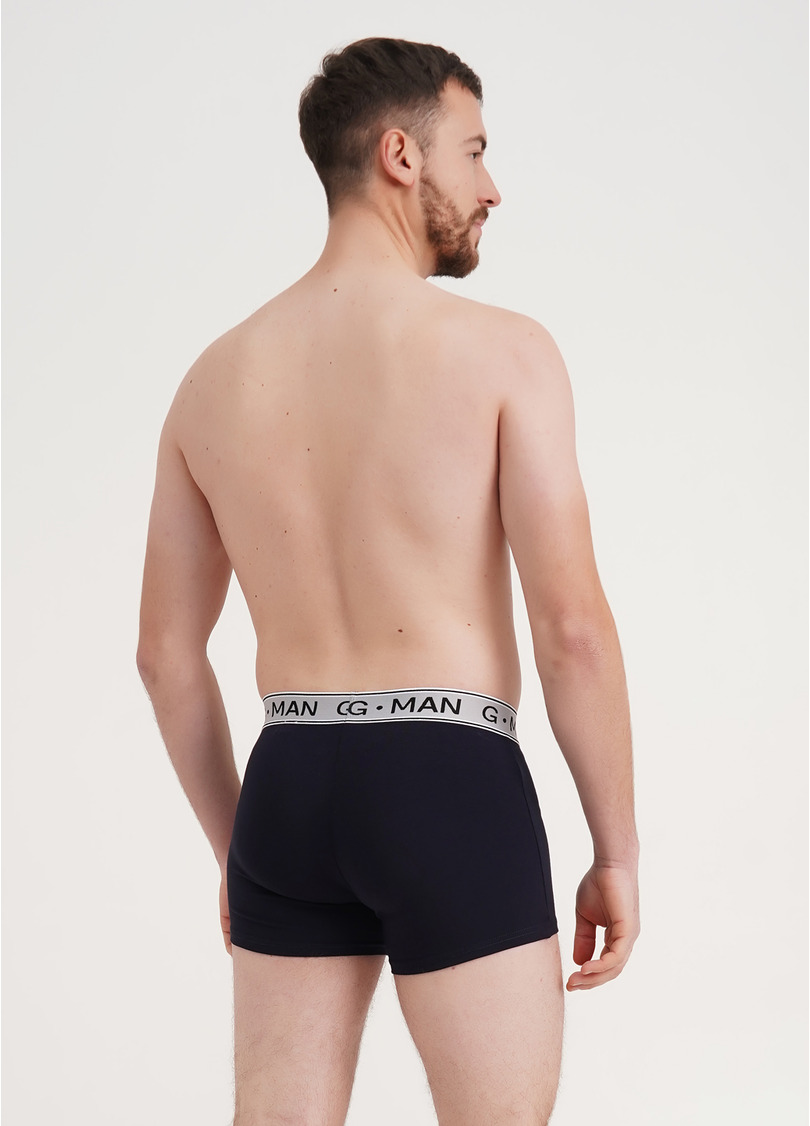 Боксери з віскози G-MAN 20401/50 navy (синій)