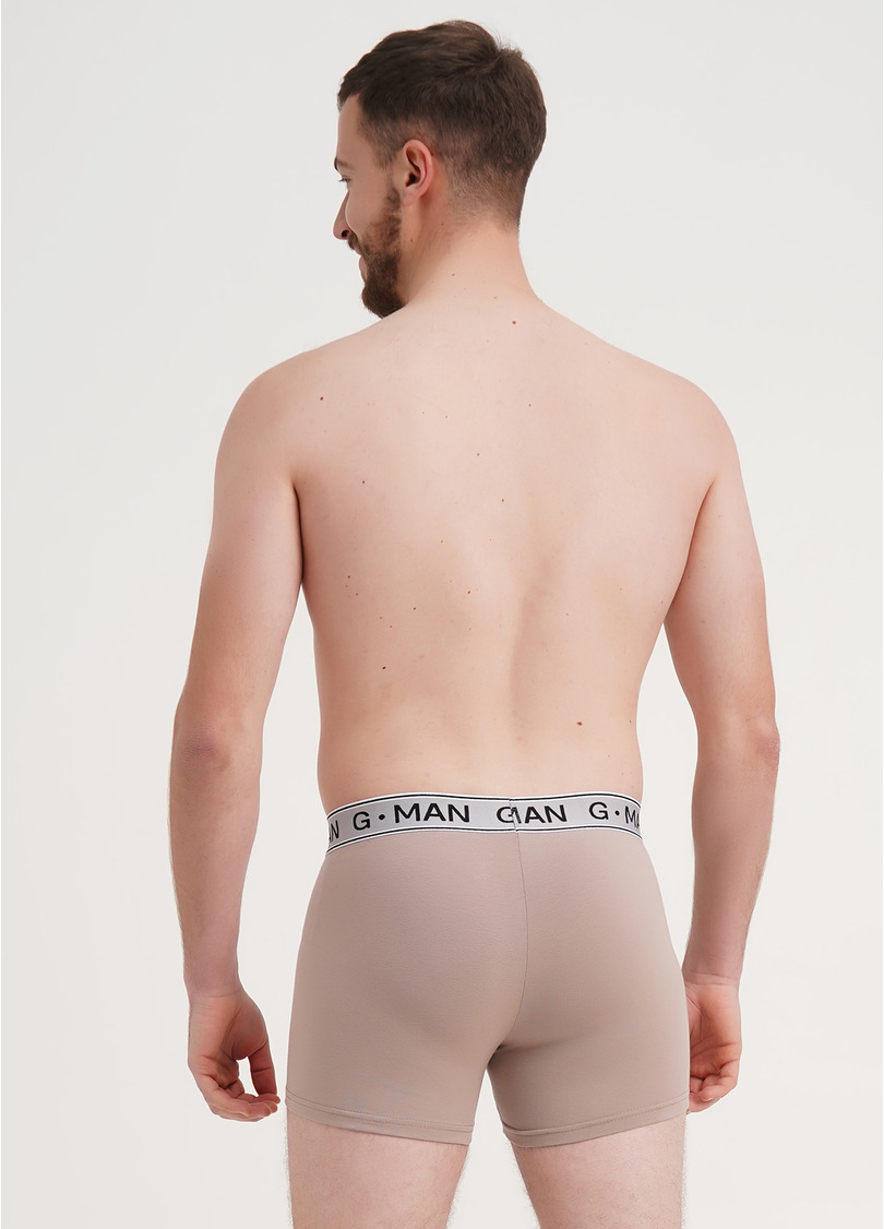 Трусы боксеры из хлопка G-MAN 20401/60 cappuccino (бежевый)