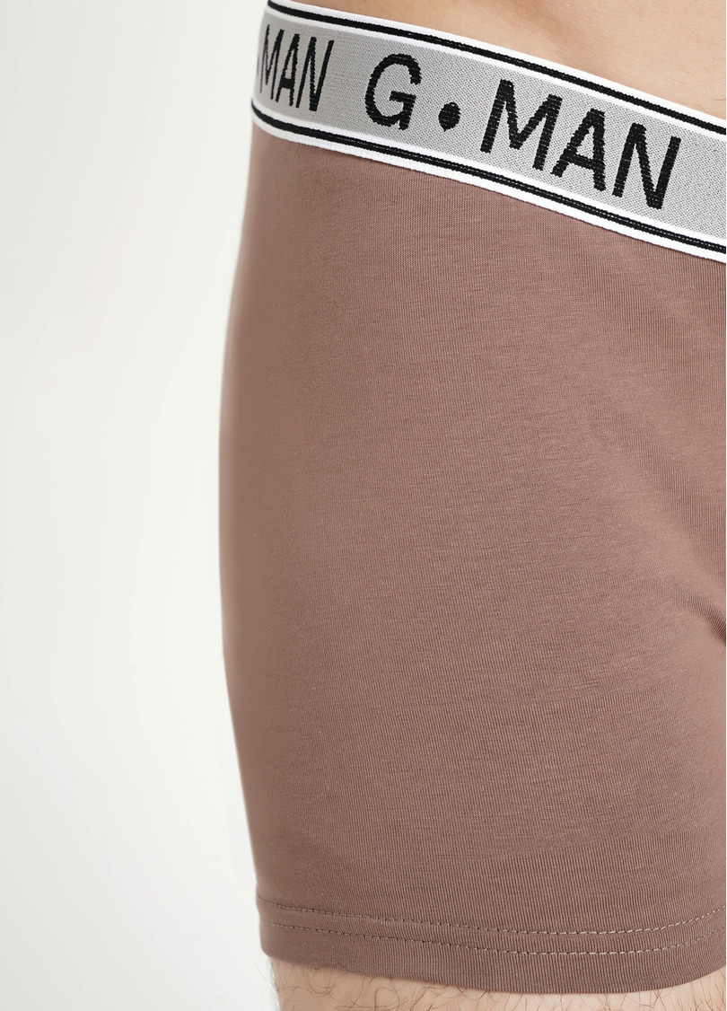 Трусы боксеры из хлопка G-MAN 20401/60 chocolate (коричневый)