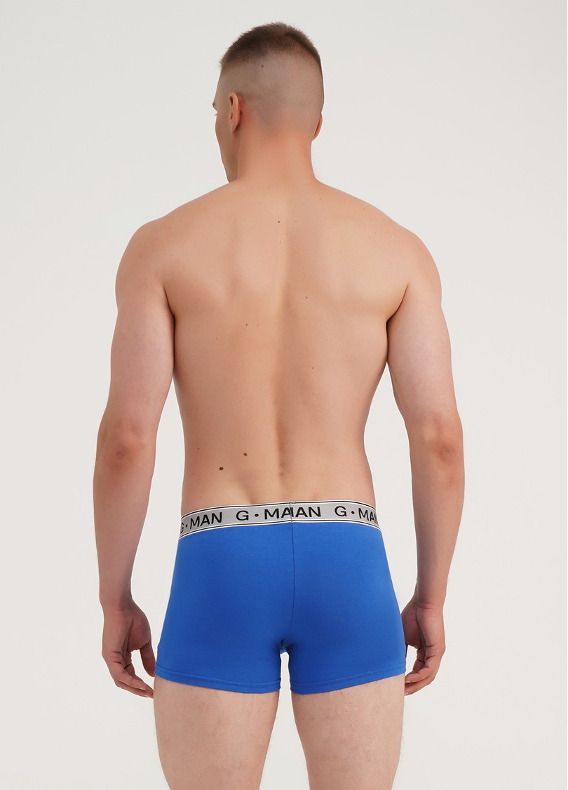Трусы боксеры из хлопка G-MAN 20401/60 electric (синий)