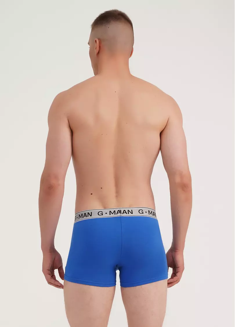 Трусы боксеры из хлопка G-MAN 20401/60 electric (синий)