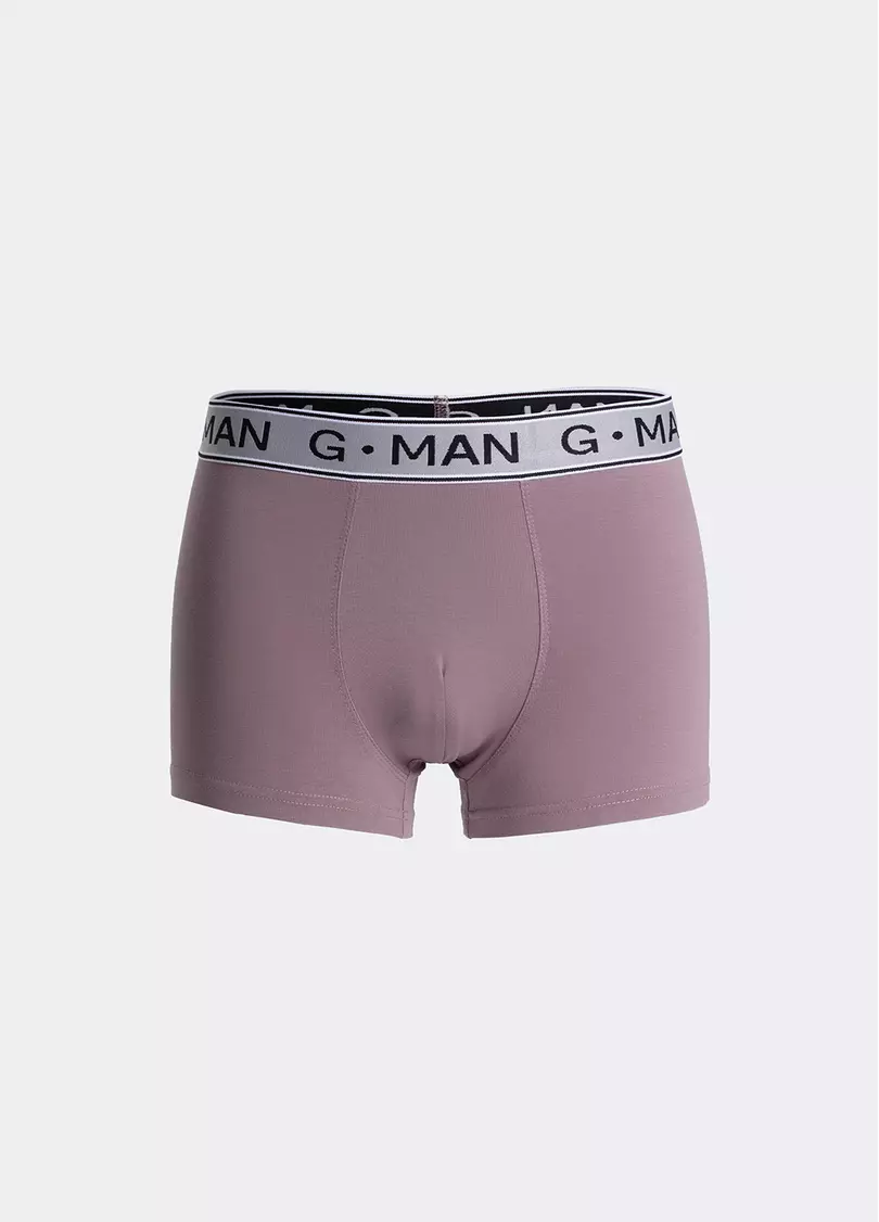 Трусы боксеры из хлопка G-MAN, розовые