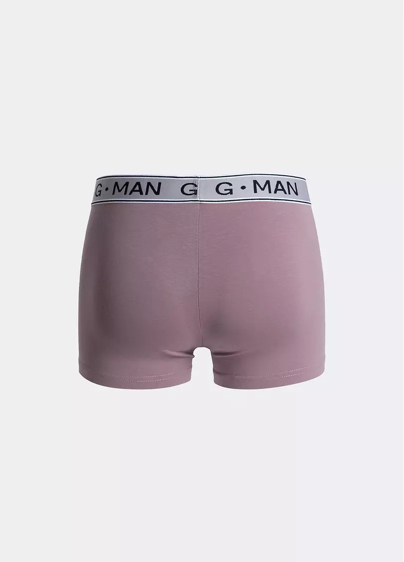 Трусы боксеры из хлопка G-MAN, розовые