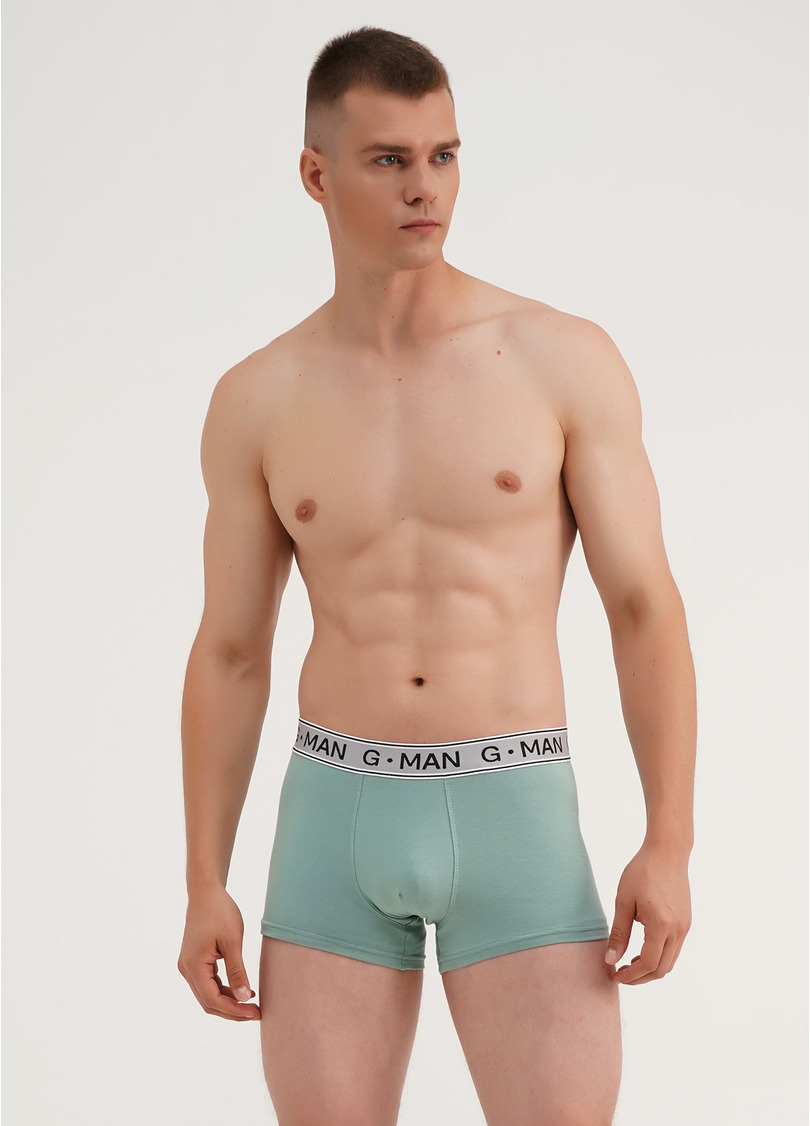 Трусы боксеры из хлопка G-MAN 20401/60 mint (зеленый)