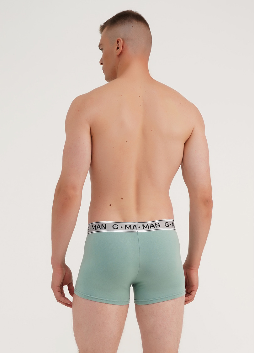 Трусы боксеры из хлопка G-MAN 20401/60 mint (зеленый)