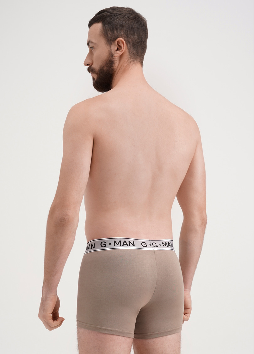 Трусы боксеры из хлопка G-MAN 20401/60 mokko (бежевый)