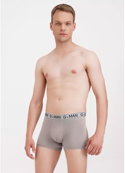 Трусы боксеры из хлопка G-MAN 20401/60 mushroom beige (бежевый) Трусы боксеры из хлопка G-MAN 20401/60 mushroom beige (бежевый)
