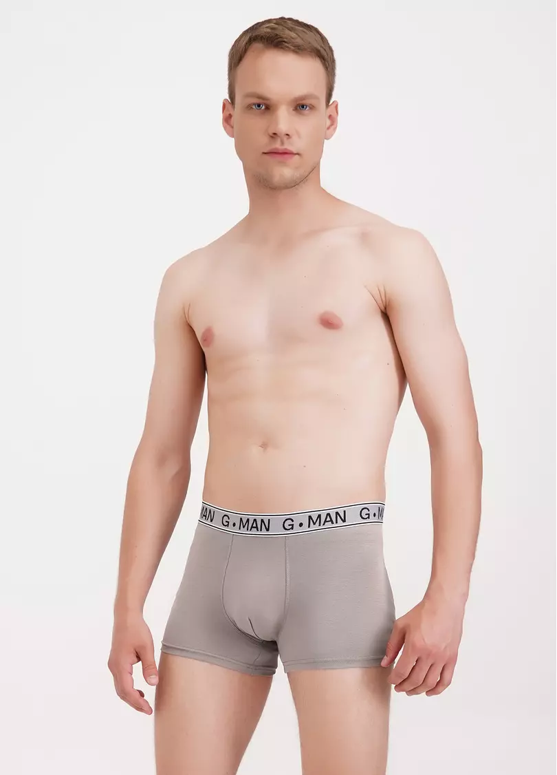 Трусы боксеры из хлопка G-MAN 20401/60 mushroom beige (бежевый)