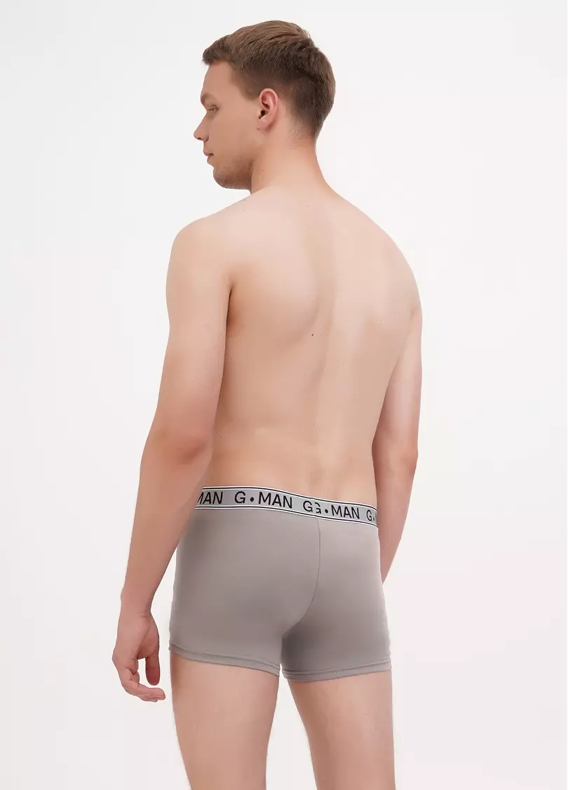 Трусы боксеры из хлопка G-MAN 20401/60 mushroom beige (бежевый)