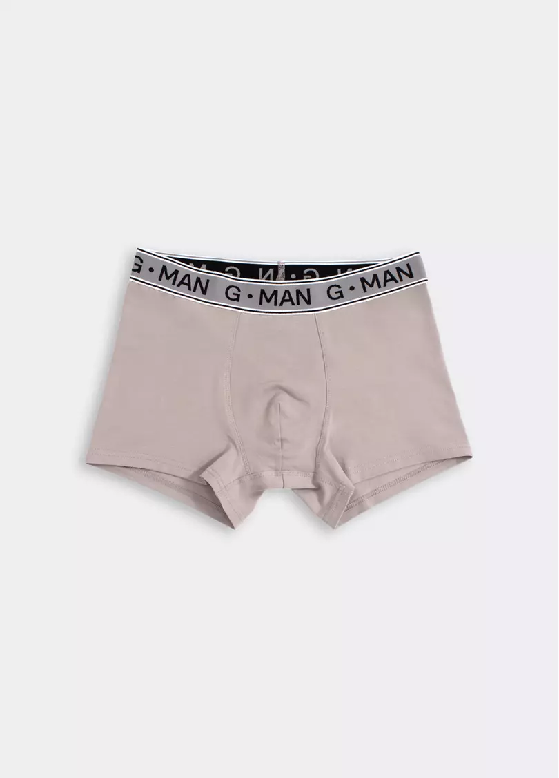 Трусы боксеры из хлопка G-MAN 20401/60 mushroom beige (бежевый)