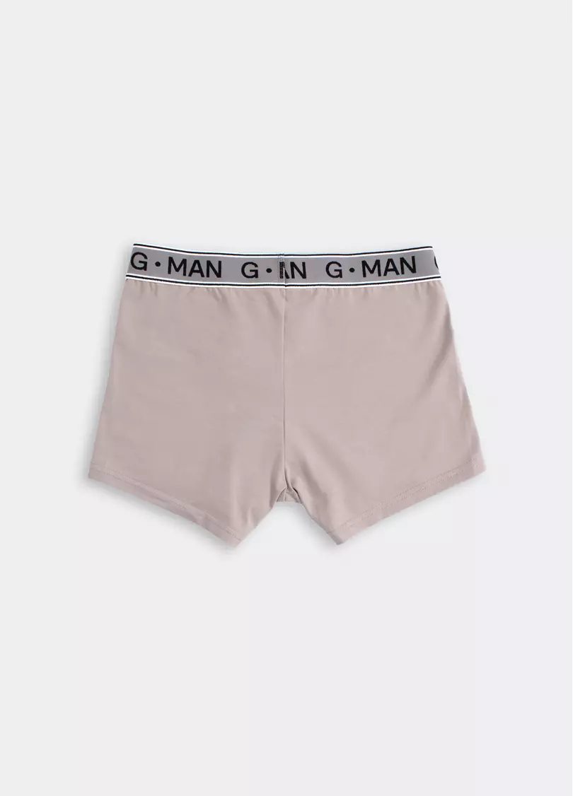 Трусы боксеры из хлопка G-MAN 20401/60 mushroom beige (бежевый)
