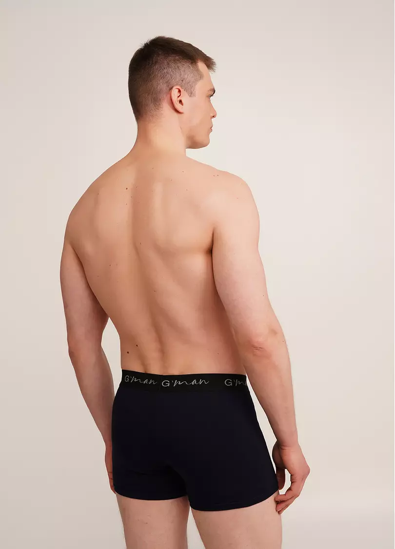 Чоловiчi труси боксери G-MAN 20405/60 navy (синій)