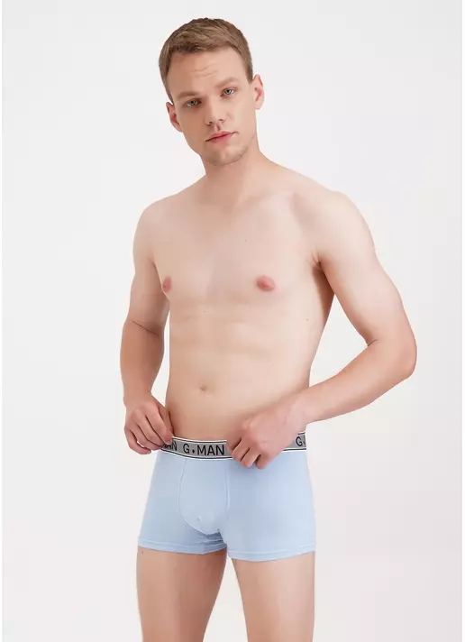 Трусы боксеры G-MAN 20407/60 ballad blue (голубой)