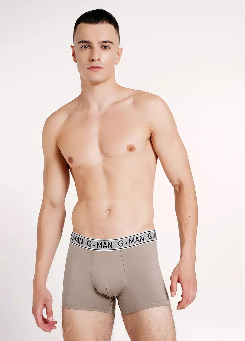 Трусы боксеры G-MAN 20407/60 linen beige (бежевый)