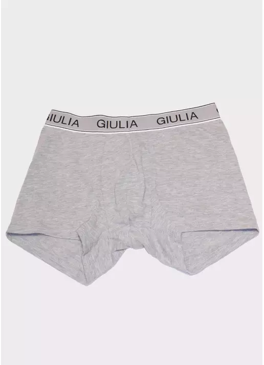 Мужские трусы боксеры хлопок 20401/60 grey melange (серый)