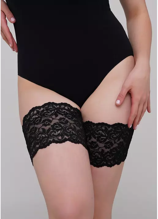 Стрічки на стегна хідлейси від натирання POSITIVE ANTI-CHAFING BANDS (чорний)