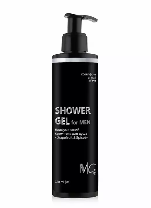 Парфумований крем-гель чоловічий для душу “Grapefruit & Spices” MG