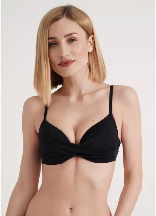 Купальний бюстгальтер-бандо Isida Swim 1101/20 black (чорний)