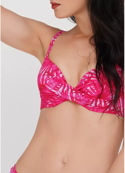 Купальний бюстгальтер-бандо Isida Swim 1101/20 exotic (рожевий)