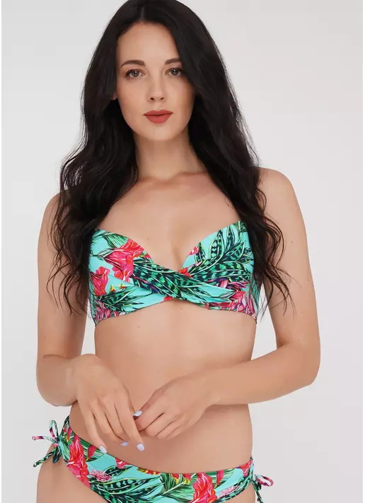 Купальний бюстгальтер-бандо Isida Swim 1101/20 (бірюзовий)