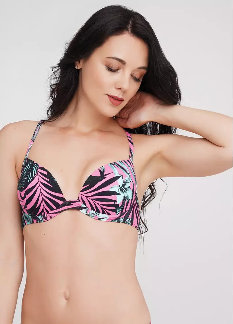 Купальный бюстгальтер с push-up Isida Swim 1102/20 (бледно-розовый)