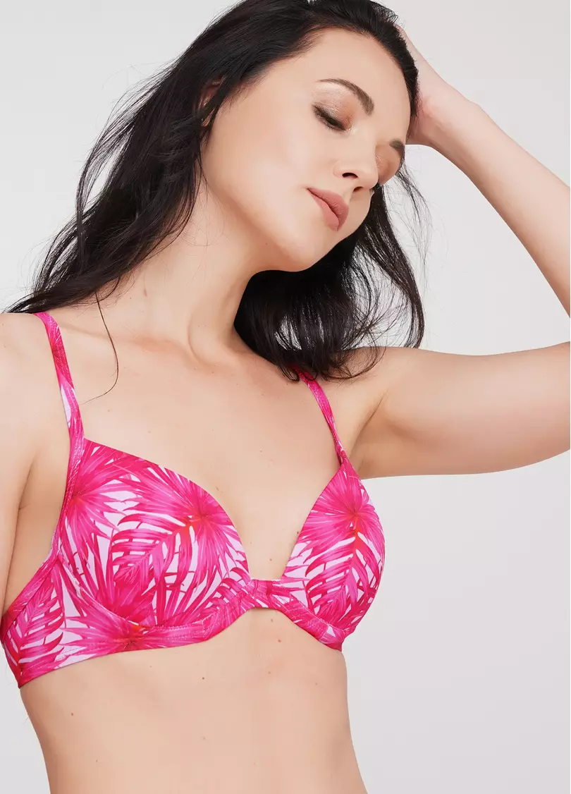 Купальный бюстгальтер с push-up Isida Swim 1102/20 (маджента)