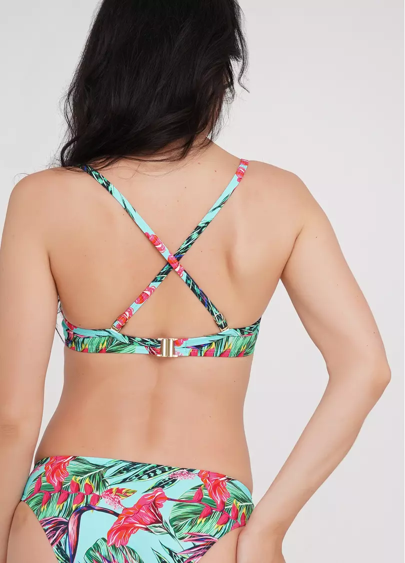 Купальний бюстгальтер з push-up Isida Swim 1102/20 (бірюзовий)