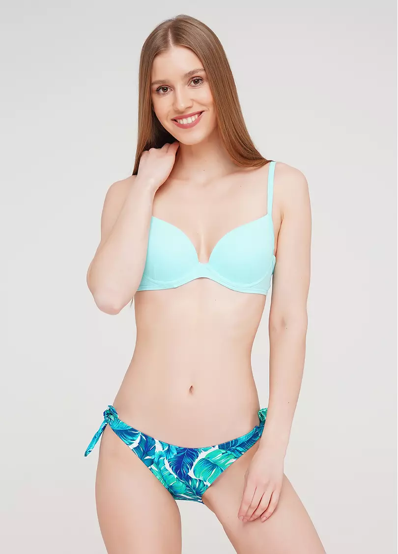 Купальный бюстгальтер с push-up Isida Swim 1102/20 frozen (зеленый)