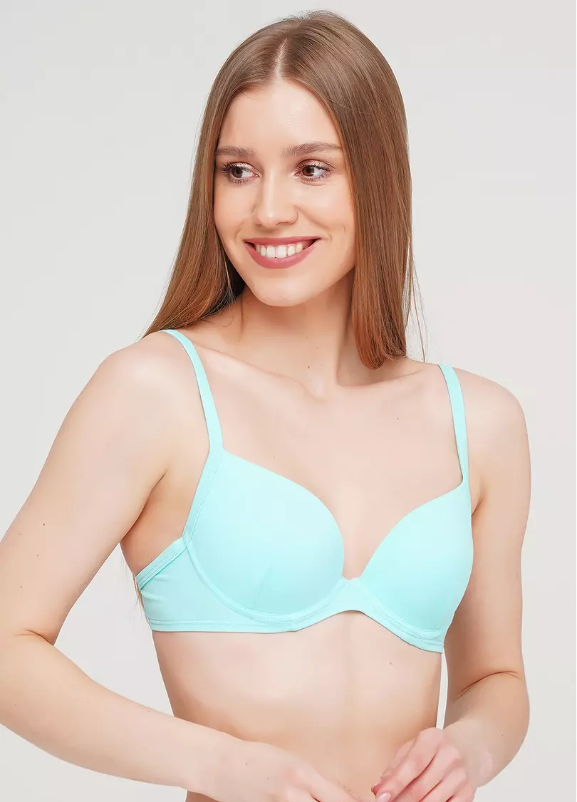 Купальный бюстгальтер с push-up Isida Swim 1102/20 frozen (зеленый)