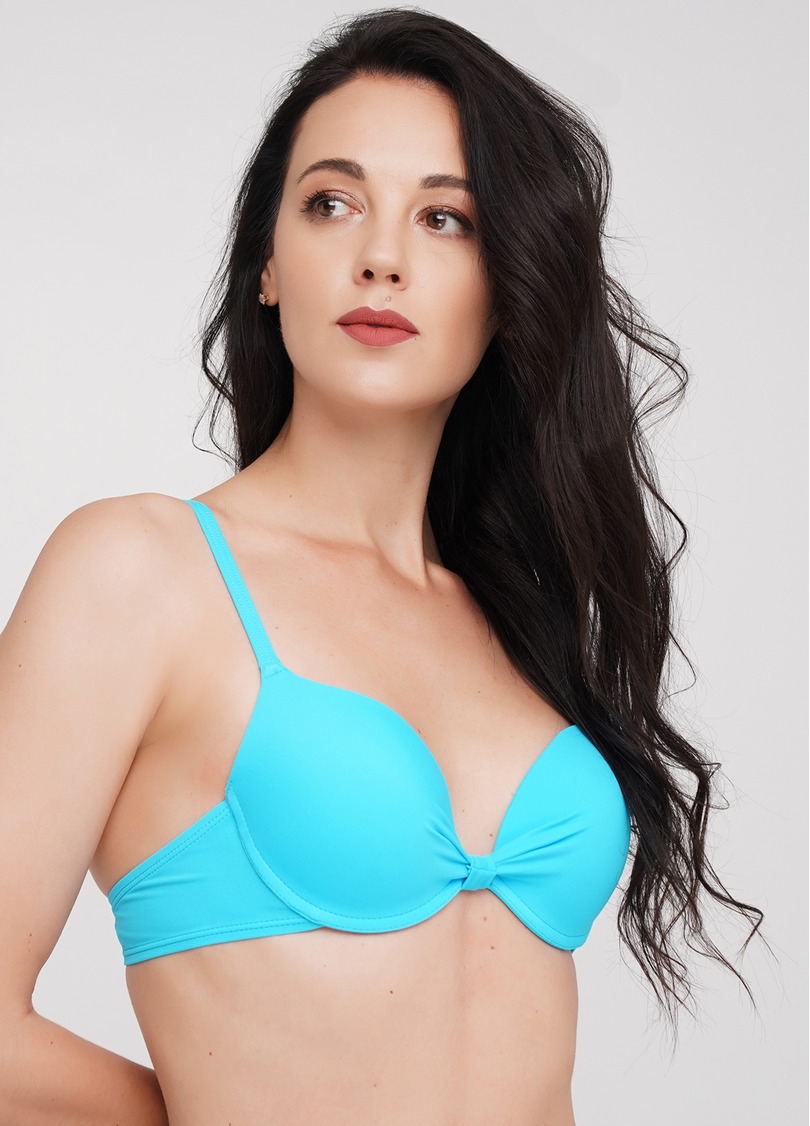 Купальний бюстгальтер з push-up Isida Swim 1103/20 (блакитний)