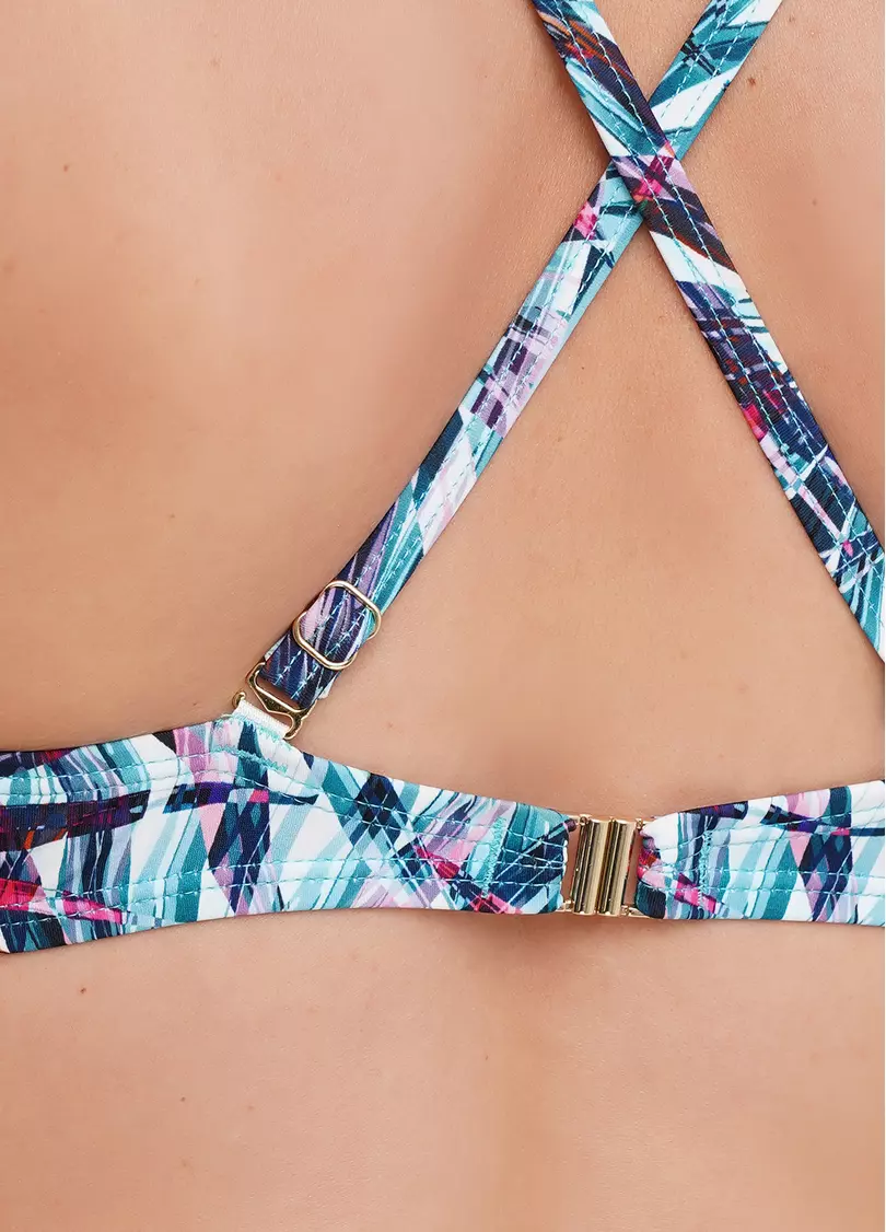 Купальний бюстгальтер з push-up Isida Swim 1103/20 (світло-блакитний)