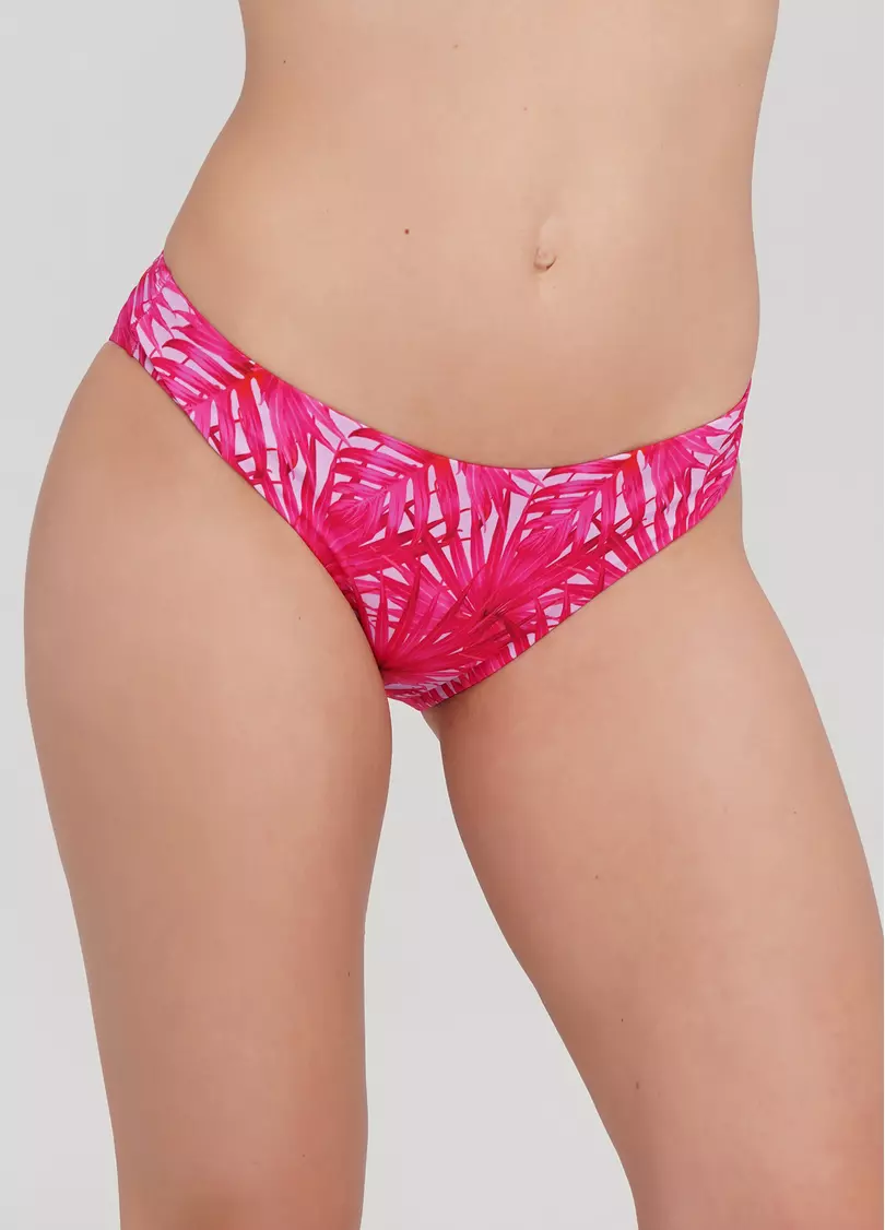 Класичні труси-бікіні з принтом Isida Swim 2301/20 (маджента)