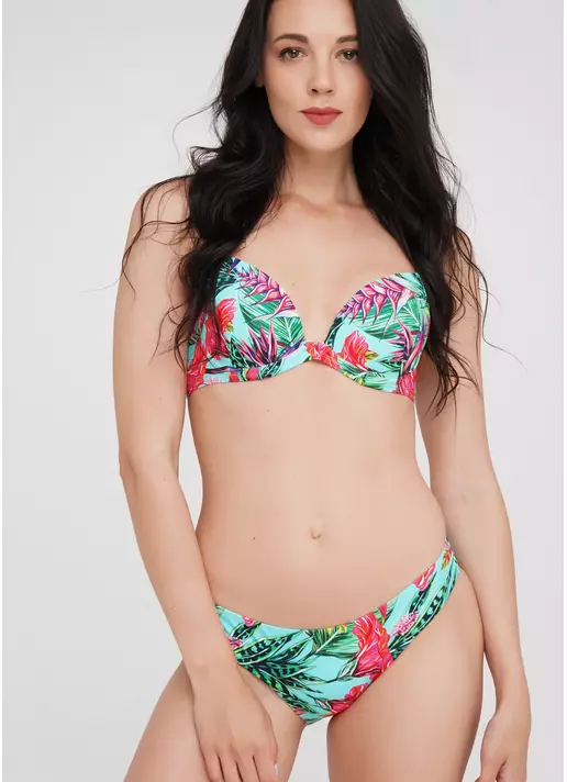 Классические трусы-бикини с принтом Isida Swim 2301/20 (бирюзовый) Классические трусы-бикини с принтом Isida Swim 2301/20 (бирюзовый)