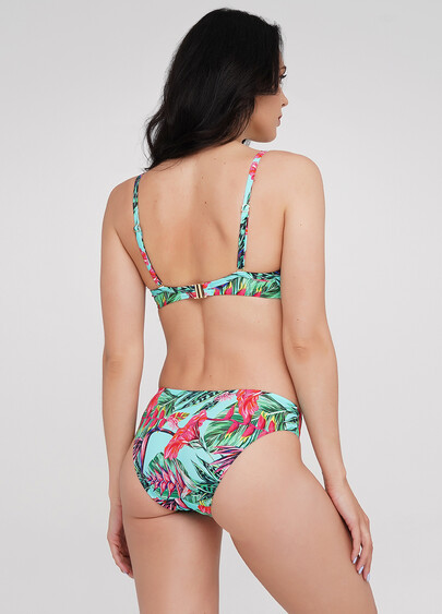 Классические трусы-бикини с принтом Isida Swim 2301/20 (бирюзовый)