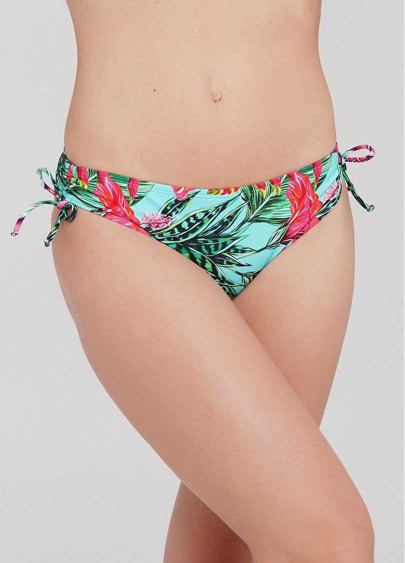 Купальные трусы на завязках и с принтом Isida Swim 2302/20 (бирюзовый)