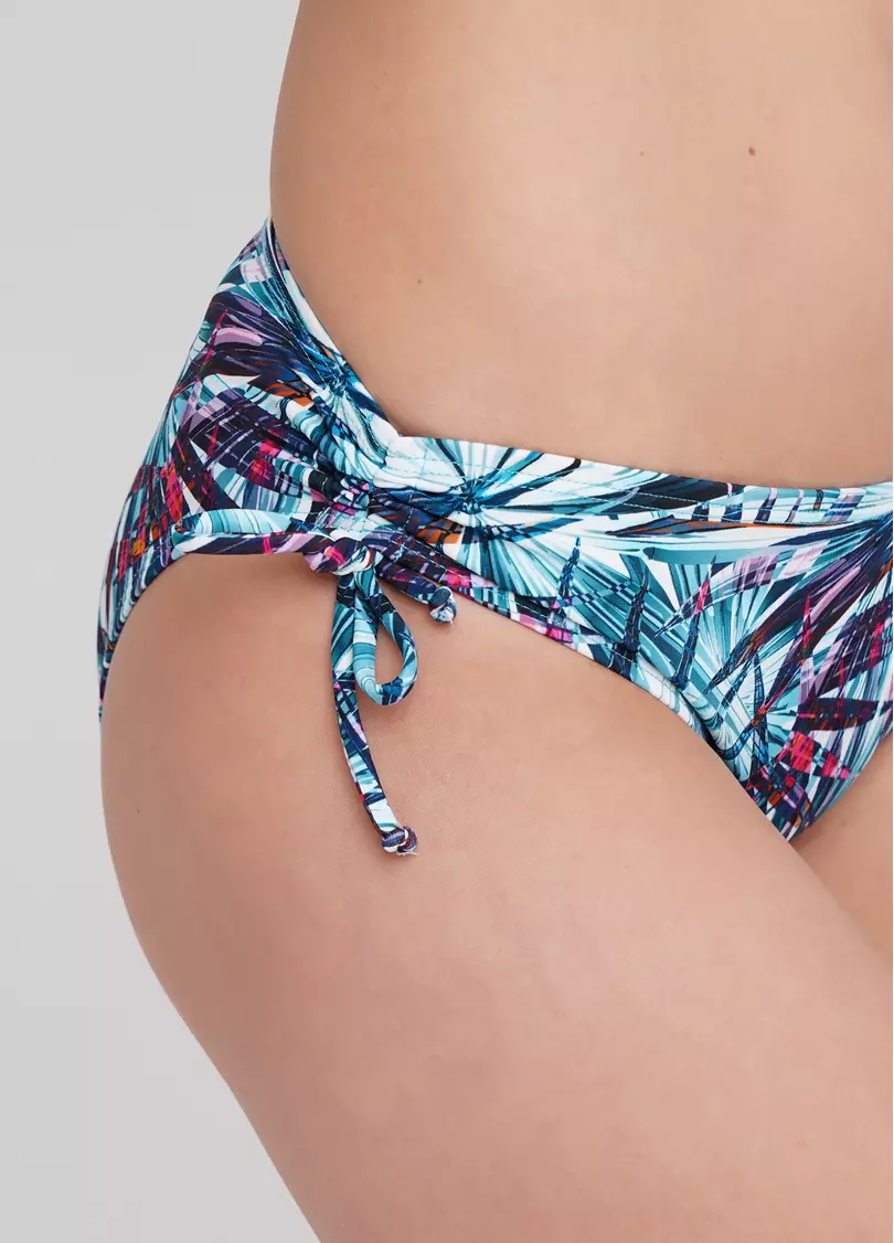 Купальні труси на зав'язках і з принтом Isida Swim 2302/20 (світло-блакитний)