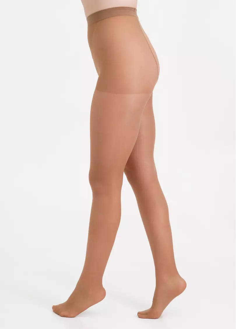 Колготки с шортиками больших размеров EXTRA 40 XXL bronzo (бежевый)